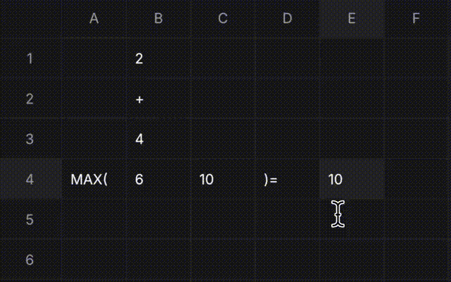 Excel Clone